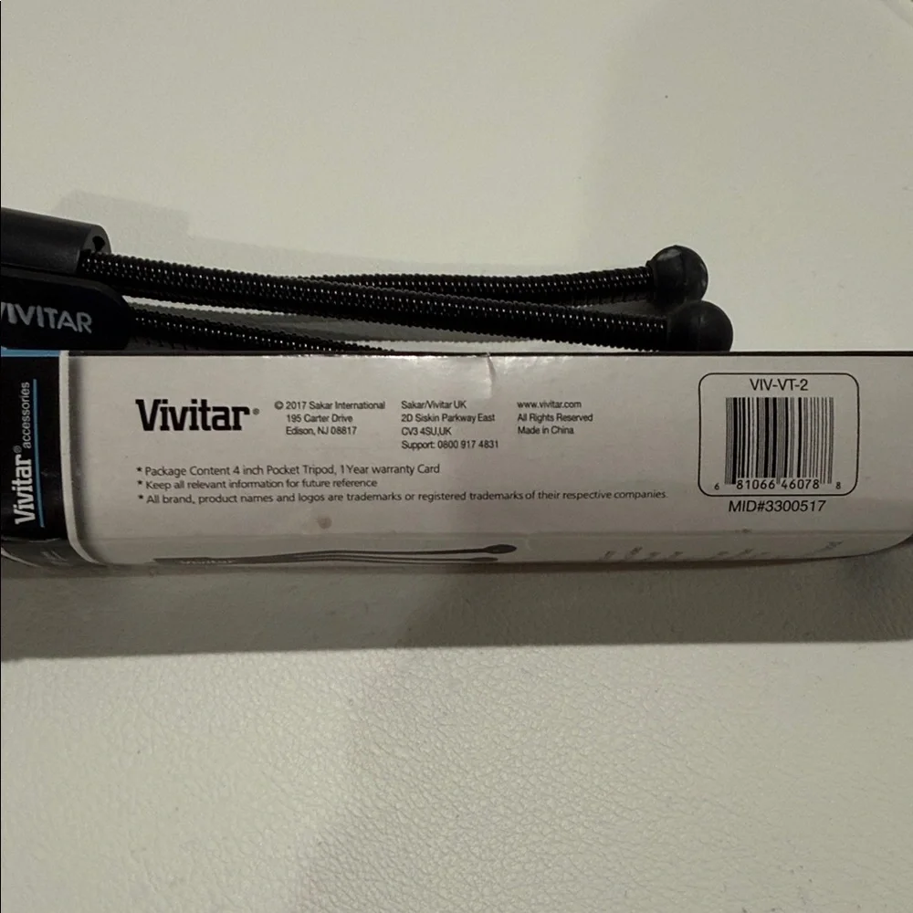 Vivitar 4” Mini Pocket Tripod